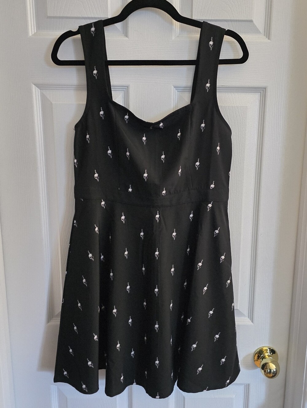 Killstar Little Storm Cloud Pinafore Dress - Picture 2 of 6